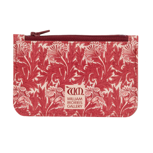 Tulip Leather Zip Purse (small)